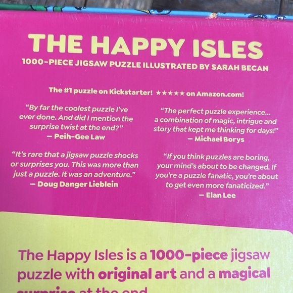 The Happy Isles Magic Puzzle Company 1000 Piece Jigsaw Puzzle NWT - Picture 7 of 9